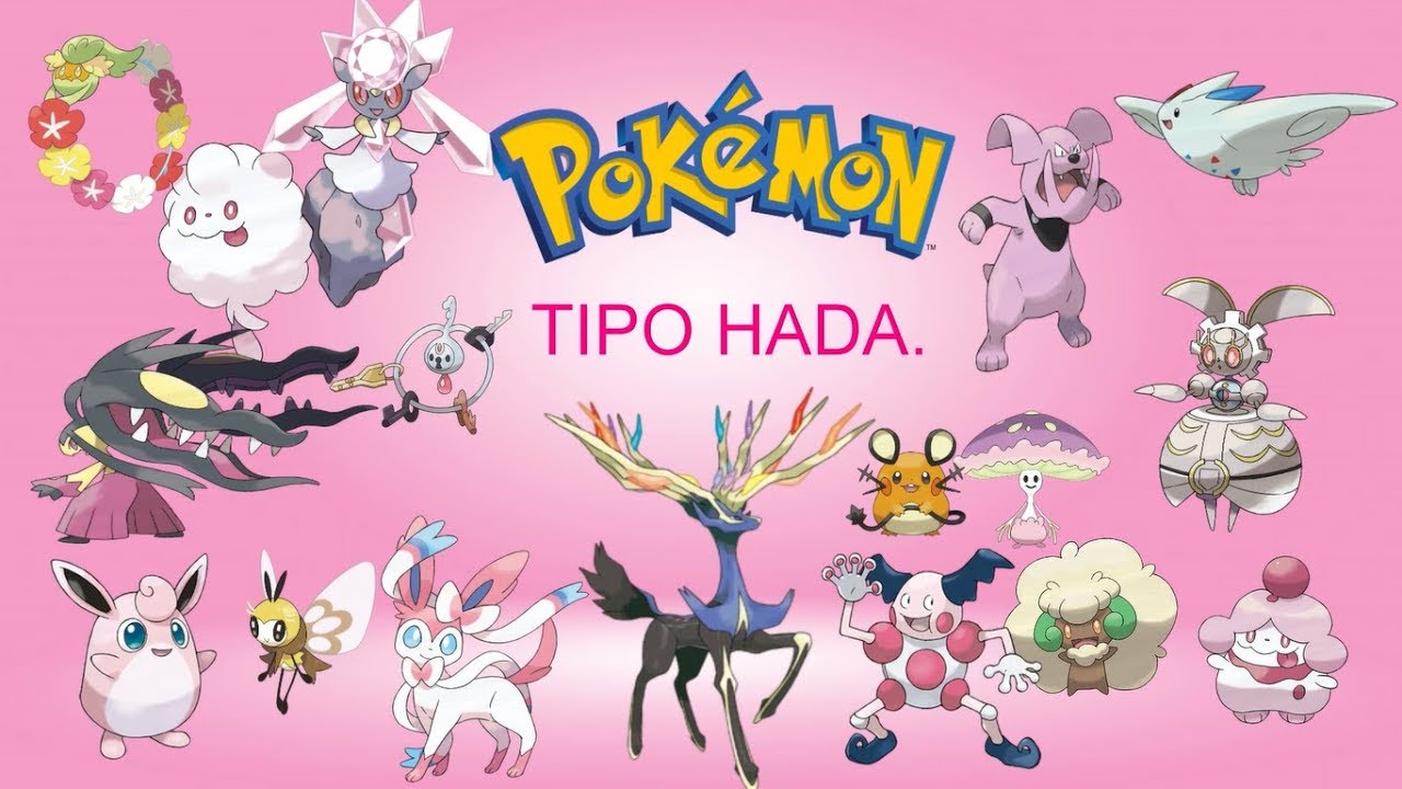 Debilidades y resistencias de los Pokémon de tipo HADA